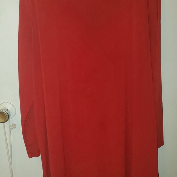 PLUS SIZE H&M red tunic shirt - Picture 2 of 5